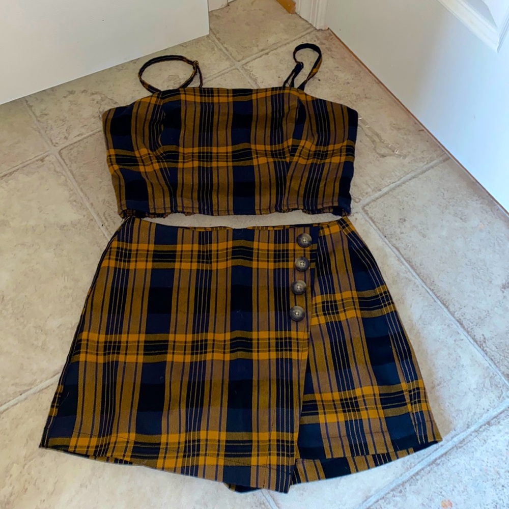 AÉROPOSTAL | plaid set |